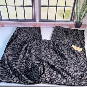 Michael Kors BLK/Silver Pants dress pants